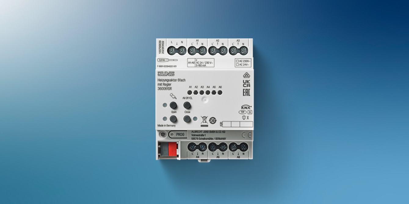 KNX Heizungsaktor 6-fach bei Asalvo Elektrotechnik in Hamburg