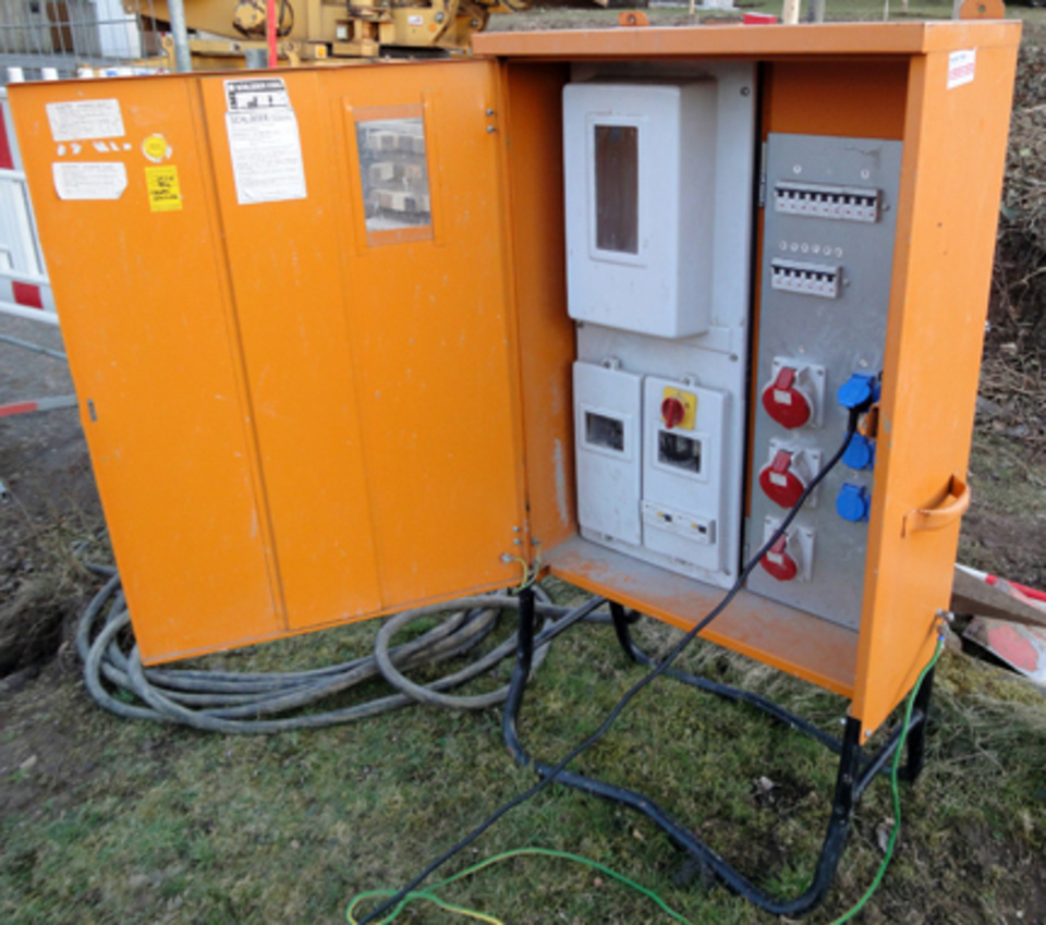 Baustromkasten bei Asalvo Elektrotechnik in Hamburg