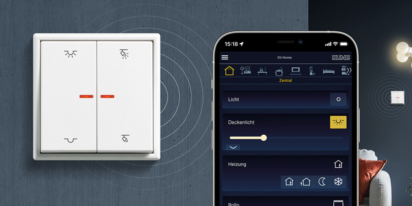 KNX RF Taster bei Asalvo Elektrotechnik in Hamburg